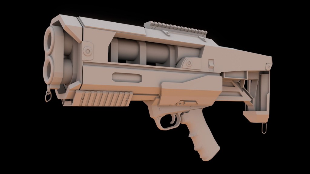 Sci-Fi Shotgun preview image 1